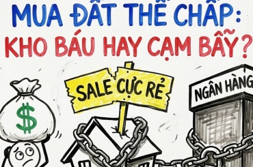 THỦ TỤC MUA BÁN ĐẤT ĐANG THẾ CHẤP: QUY TRÌNH CHUẨN & LUẬT ÁP DỤNG