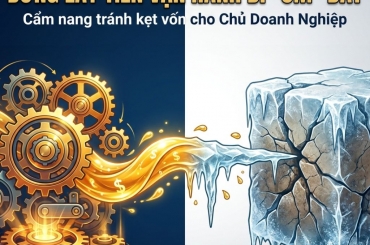 ĐỪNG LẤY TIỀN VẬN HÀNH ĐI ÔM ĐẤT: CẨM NANG TRÁNH KẸT VỐN CHO CHỦ DOANH NGHIỆP