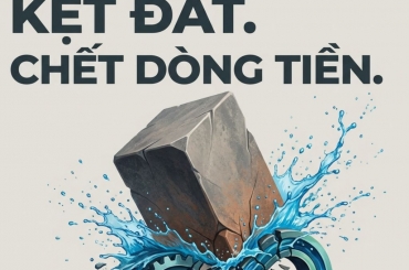 CHỦ DOANH NGHIỆP MUA ĐẤT: COI CHỪNG KẸT VỐN VÌ SAI DÒNG TIỀN