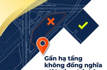 3 DẤU HIỆU NHẬN BIẾT MỘT KHU ĐẤT HƯỞNG LỢI THẬT TỪ HẠ TẦNG LỚN