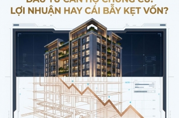 ĐẦU TƯ CĂN HỘ CHUNG CƯ: LỢI NHUẬN HAY CÁI BẪY KẸT VỐN?