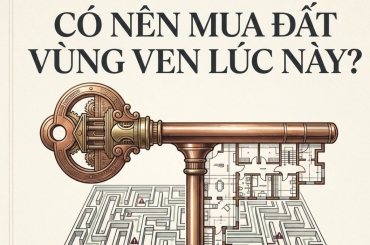 CÓ NÊN MUA ĐẤT VÙNG VEN LÚC NÀY? CÁCH TRÁNH KẸT VỐN KHI THỊ TRƯỜNG CÒN CHẬM