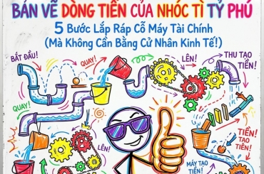 5 BƯỚC QUẢN LÝ DÒNG TIỀN THÔNG MINH ĐỂ KHÔNG RƠI VÀO THẾ BỊ ĐỘNG