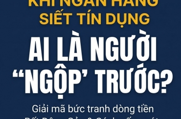 NGÂN HÀNG SIẾT TÍN DỤNG: AI NGỘP TRƯỚC TRÊN THỊ TRƯỜNG NHÀ ĐẤT?