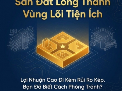MUA ĐẤT LONG THÀNH GẦN CHỢ, TRƯỜNG HỌC, KHU DÂN CƯ CÓ LỢI GÌ?