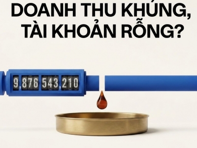 DOANH THU TỐT NHƯNG VẪN THIẾU TIỀN: CẨM NANG NHÌN LẠI TIỀN MẶT TRƯỚC KHI ĐẦU TƯ