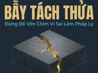 TÁCH THỬA ĐẤT: CÁCH TRA QUY ĐỊNH DIỆN TÍCH TỐI THIỂU NHANH VÀ ĐÚNG ĐỂ TRÁNH MUA NHẦM TÀI SẢN