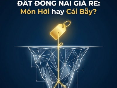 SỰ THẬT ĐẰNG SAU NHỮNG TIN RAO "ĐẤT ĐỒNG NAI GIÁ RẺ": RẺ THẬT HAY RƯỚC CỤC NỢ VÀO THÂN?