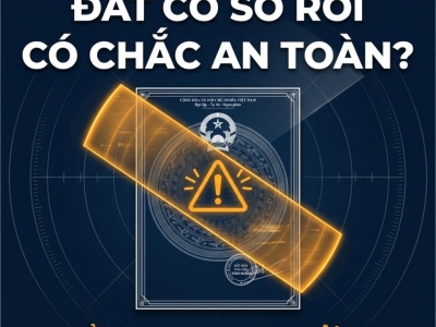 ĐẤT CÓ SỔ RỒI CÓ CHẮC AN TOÀN KHÔNG? CẨM NANG KIỂM TRA TRƯỚC KHI XUỐNG TIỀN