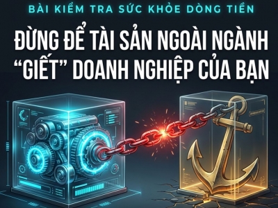 KHI NÀO DOANH NGHIỆP NÊN ĐẦU TƯ TÀI SẢN NGOÀI NGÀNH ĐỂ KHÔNG KẸT VỐN?