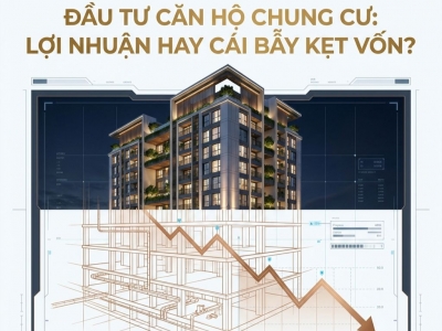 ĐẦU TƯ CĂN HỘ CHUNG CƯ: LỢI NHUẬN HAY CÁI BẪY KẸT VỐN?