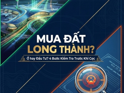 MUA ĐẤT LONG THÀNH PHÙ HỢP ĐỂ Ở HAY ĐẦU TƯ?