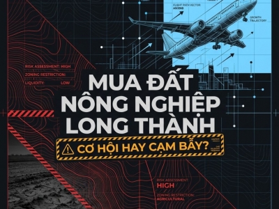 MUA ĐẤT LONG THÀNH: ĐẤT NÔNG NGHIỆP CÓ NÊN MUA KHÔNG?