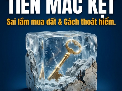 SAI LẦM PHỔ BIẾN KHIẾN TIỀN NHÀN RỖI MẮC KẸT NHIỀU NĂM: MUA ĐẤT KHI CHƯA CÓ LỐI THOÁT