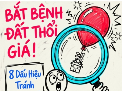 8 DẤU HIỆU ĐẤT ĐANG BỊ THỔI GIÁ: NHẬN BIẾT SỚM ĐỂ TRÁNH MUA ĐÚNG ĐỈNH