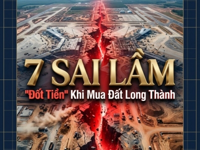 7 SAI LẦM THƯỜNG GẶP KHI MUA ĐẤT LONG THÀNH VÀ CÁCH TRÁNH RỦI RO