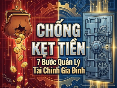 CHI PHÍ SINH HOẠT TĂNG: 7 CÁCH QUẢN LÝ CHI TIÊU GIA ĐÌNH ĐỂ KHÔNG KẸT TIỀN