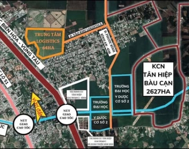 BÁN ĐẤT PHƯỚC THÁI: TÂM ĐIỂM 2 CAO TỐC – SÁT VÁCH ĐẠI HỌC Y DƯỢC CS2 & KCN 2600HA!