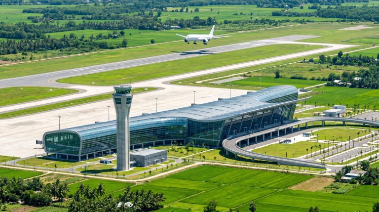 Sân bay Long Thành bay hiệu chuẩn thiết bị dẫn đường 11–19/10/2026: kiểm tra ILS/DME và đèn đường băng