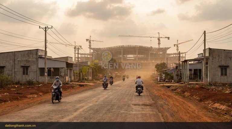 Cách sân bay 800 mét hay 27 km: đọc con số khoảng cách trong tin rao đất Long Thành