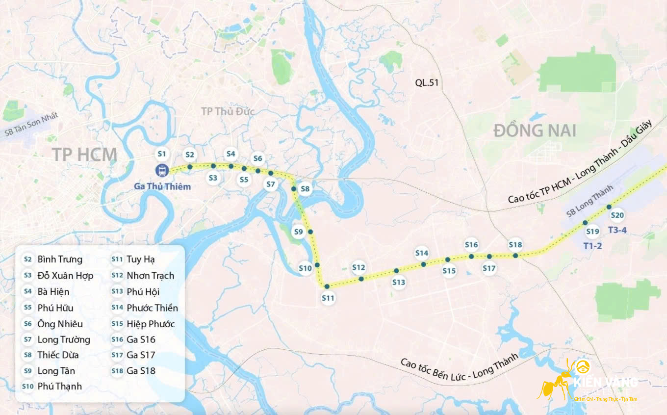 Hai tuyến metro kết nối trung tâm TP.HCM với sân bay Long Thành dự kiến sắp khởi công