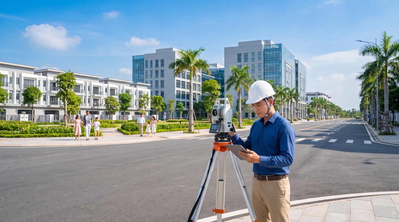Chỉ giới xây dựng là đường giới hạn được xây công trình chính