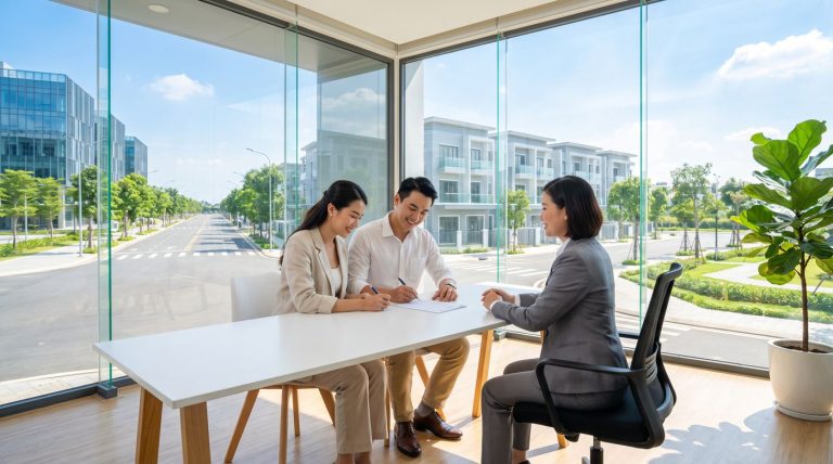 Công chứng hợp đồng chuyển nhượng đất Long Thành 2026: quy trình, hồ sơ và phí