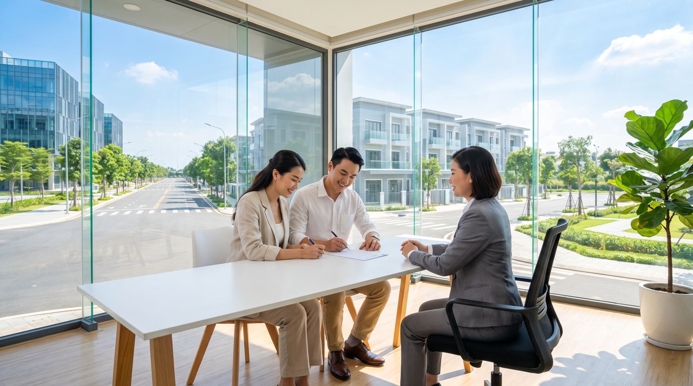 Ngày đi công chứng hợp đồng chuyển nhượng đất