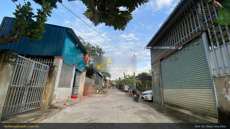 Đường nội bộ khu dân cư xã An Phước trước lô đất 149 m²