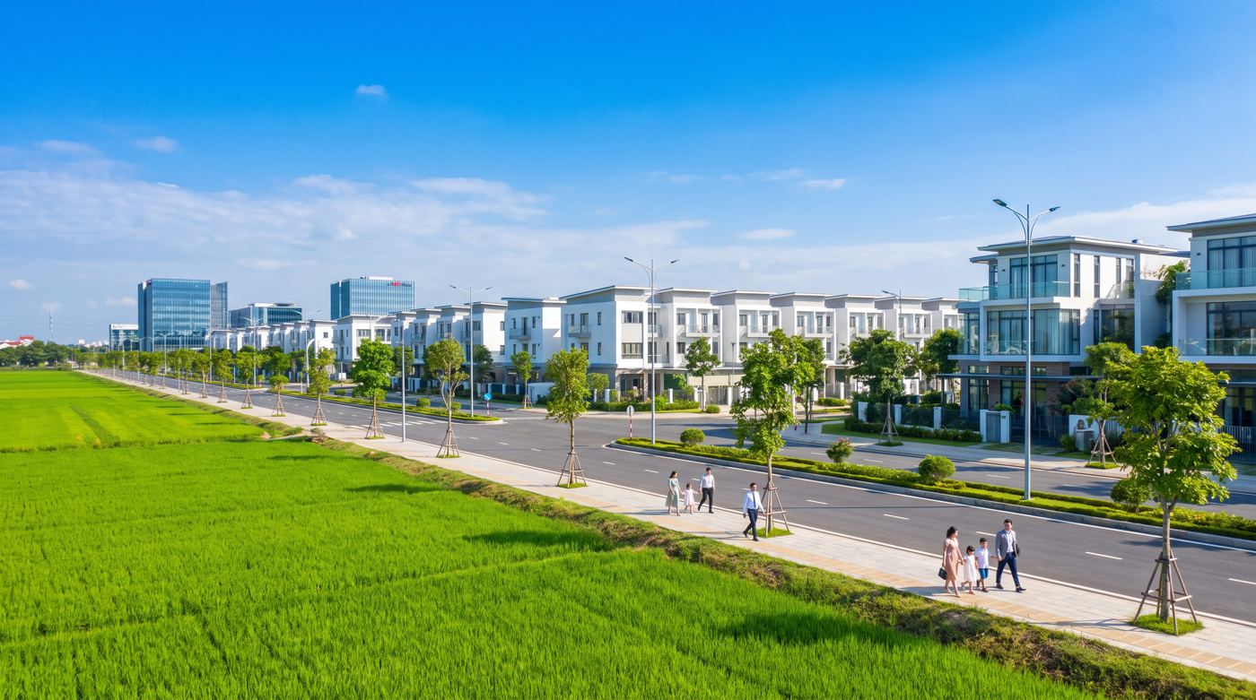 Đất trồng lúa ở Long Thành muốn chuyển lên thổ cư