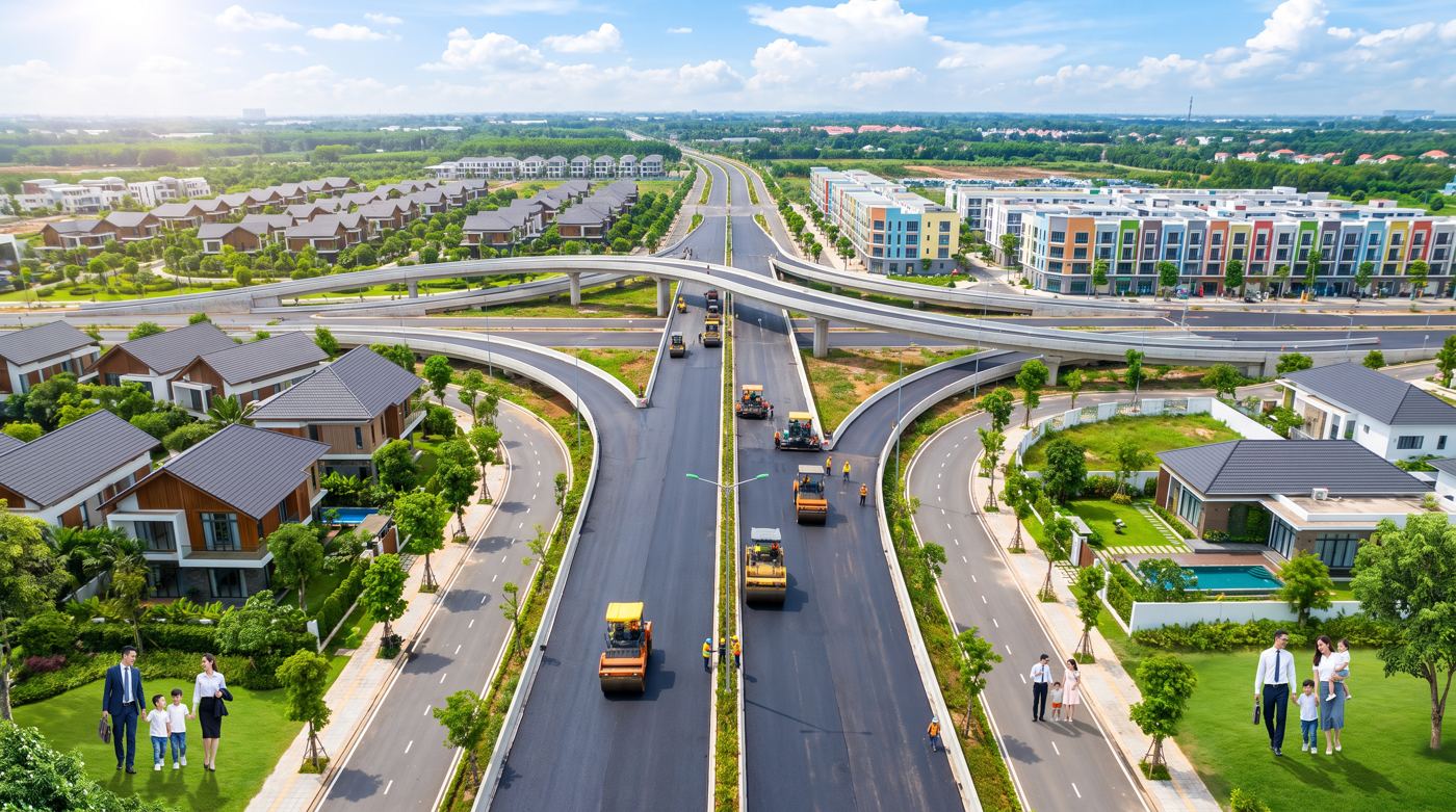 Hai điểm kết nối giữa các tuyến cao tốc