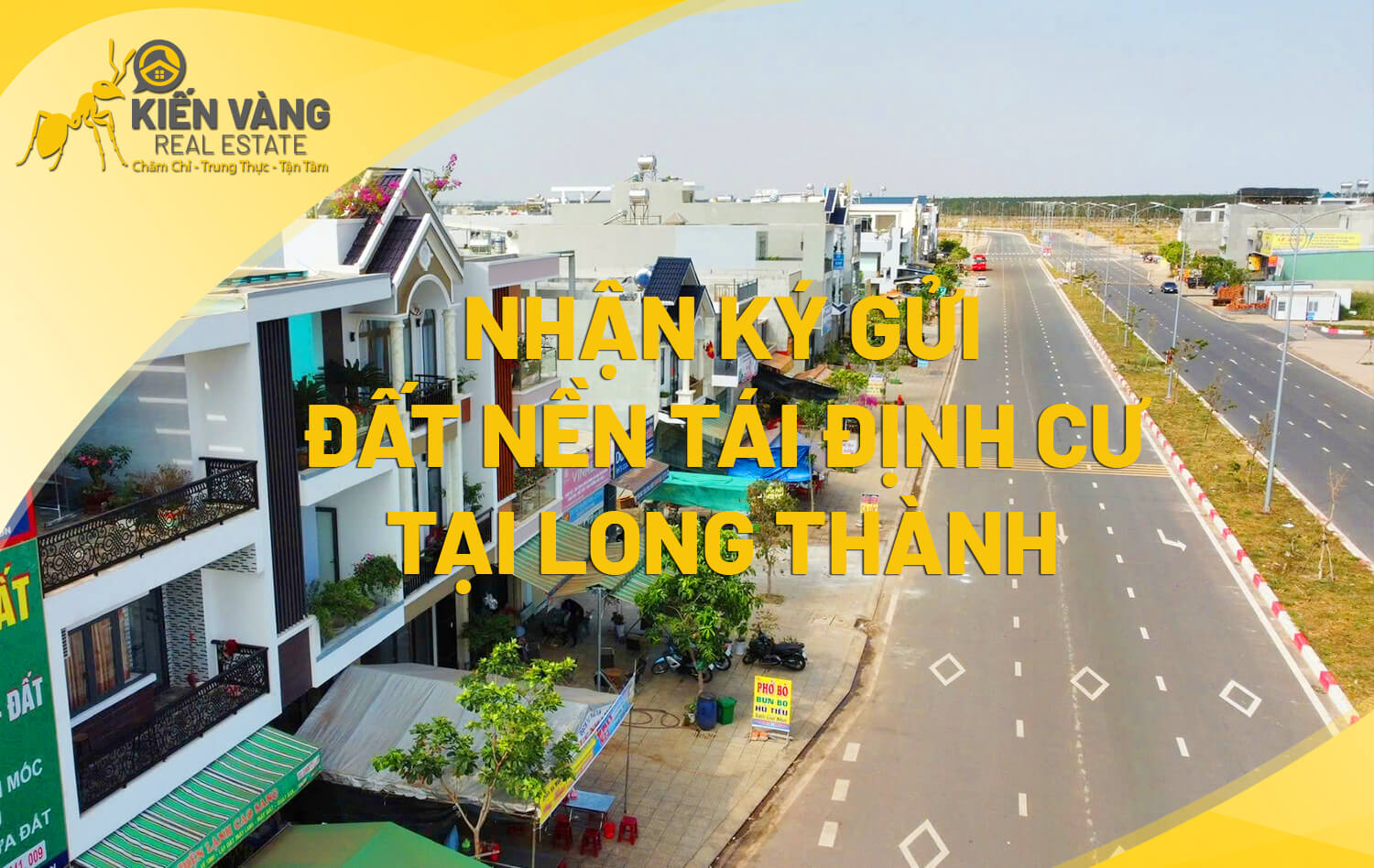 NHẬN KÝ GỬI ĐẤT NỀN TÁI ĐỊNH CƯ LONG THÀNH