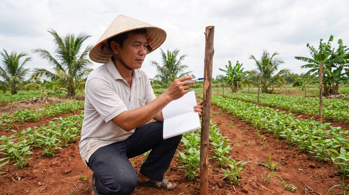 Người mua kiểm tra lô đất vùng quy hoạch Long Thành
