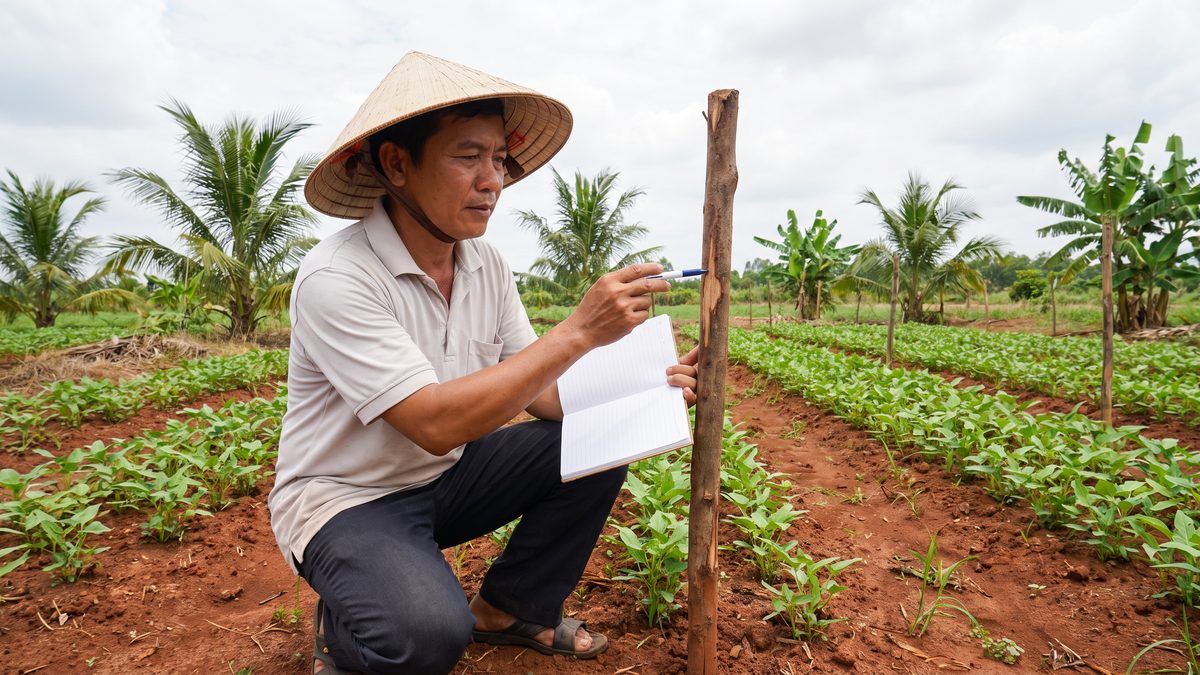 Người mua kiểm tra lô đất vùng quy hoạch Long Thành Đồng Nai