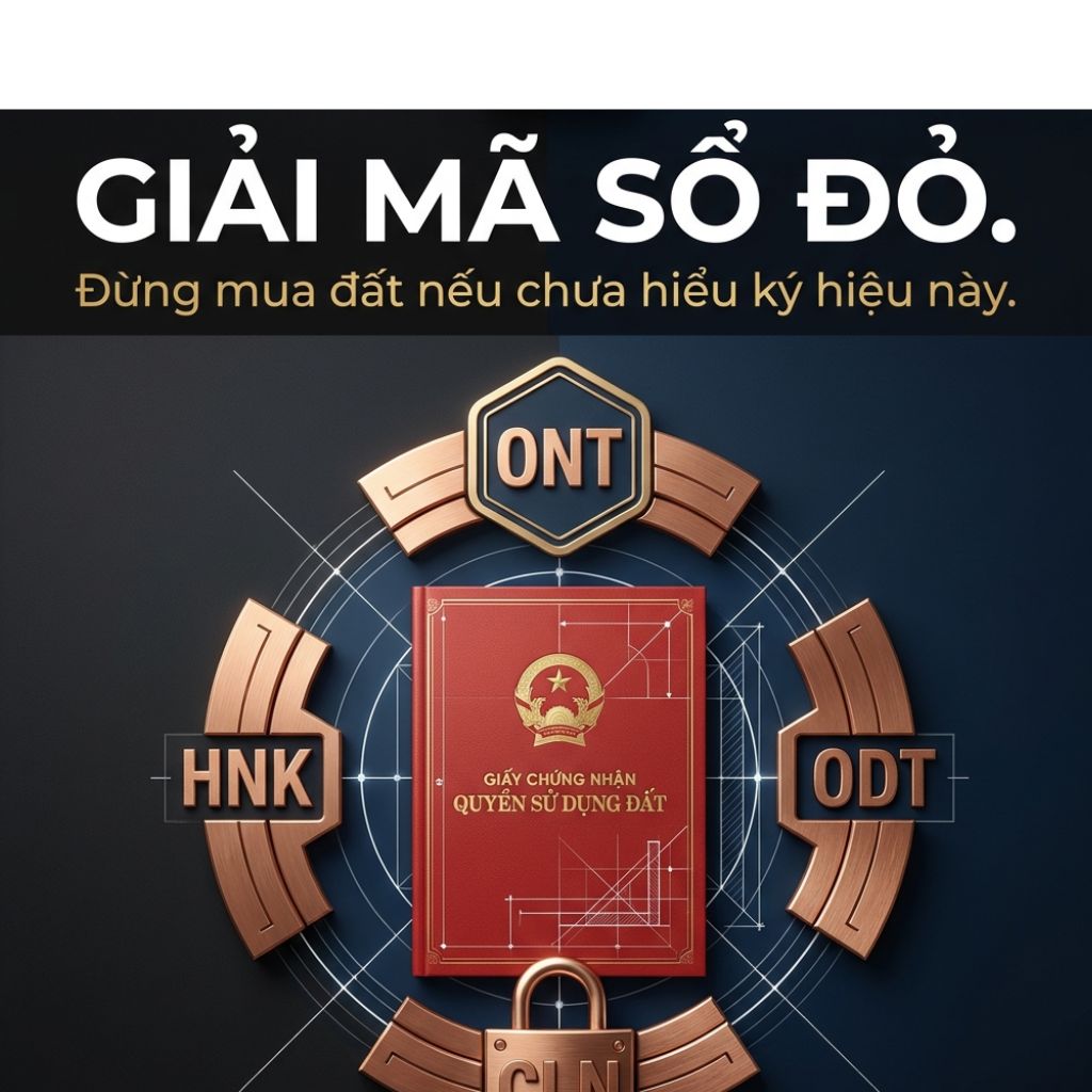 BẢNG KÝ HIỆU LOẠI ĐẤT PHỔ BIẾN: ONT, ODT, CLN, HNK… VÀ CÁCH ĐỐI CHIẾU ĐỂ TRÁNH MUA SAI