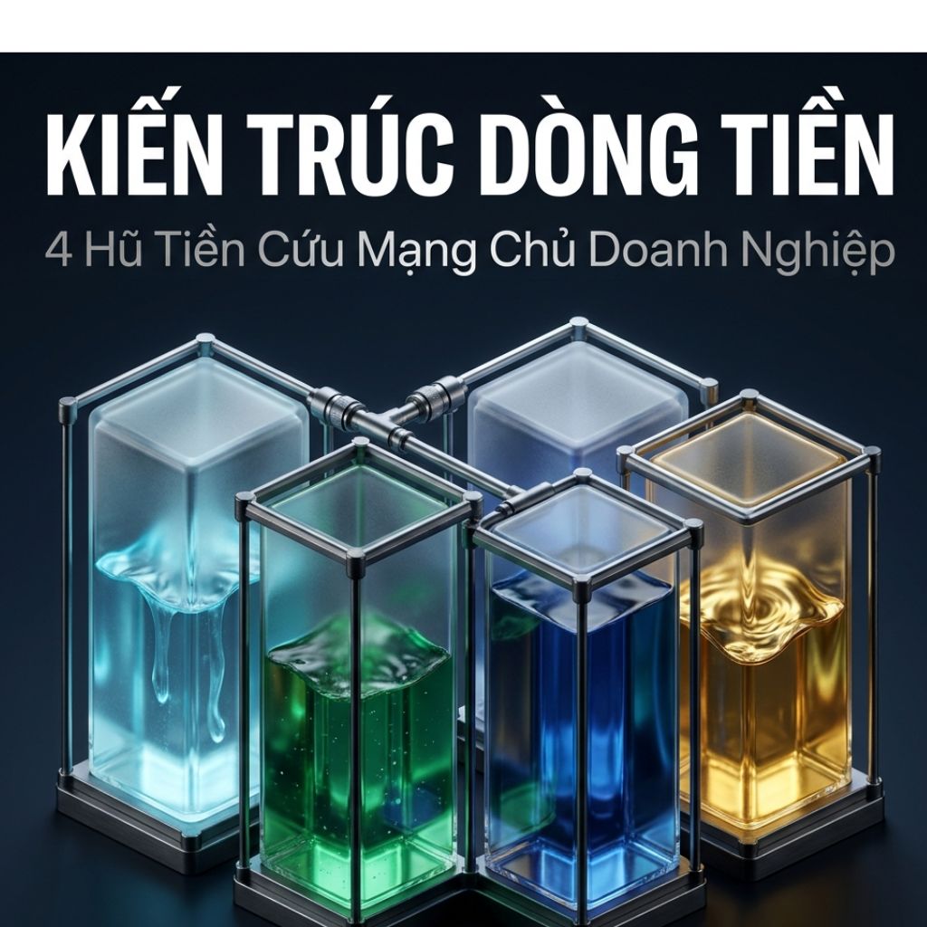 4 HŨ TIỀN CHỦ DOANH NGHIỆP NÊN TÁCH NGAY ĐỂ GIỮ AN TOÀN TÀI CHÍNH