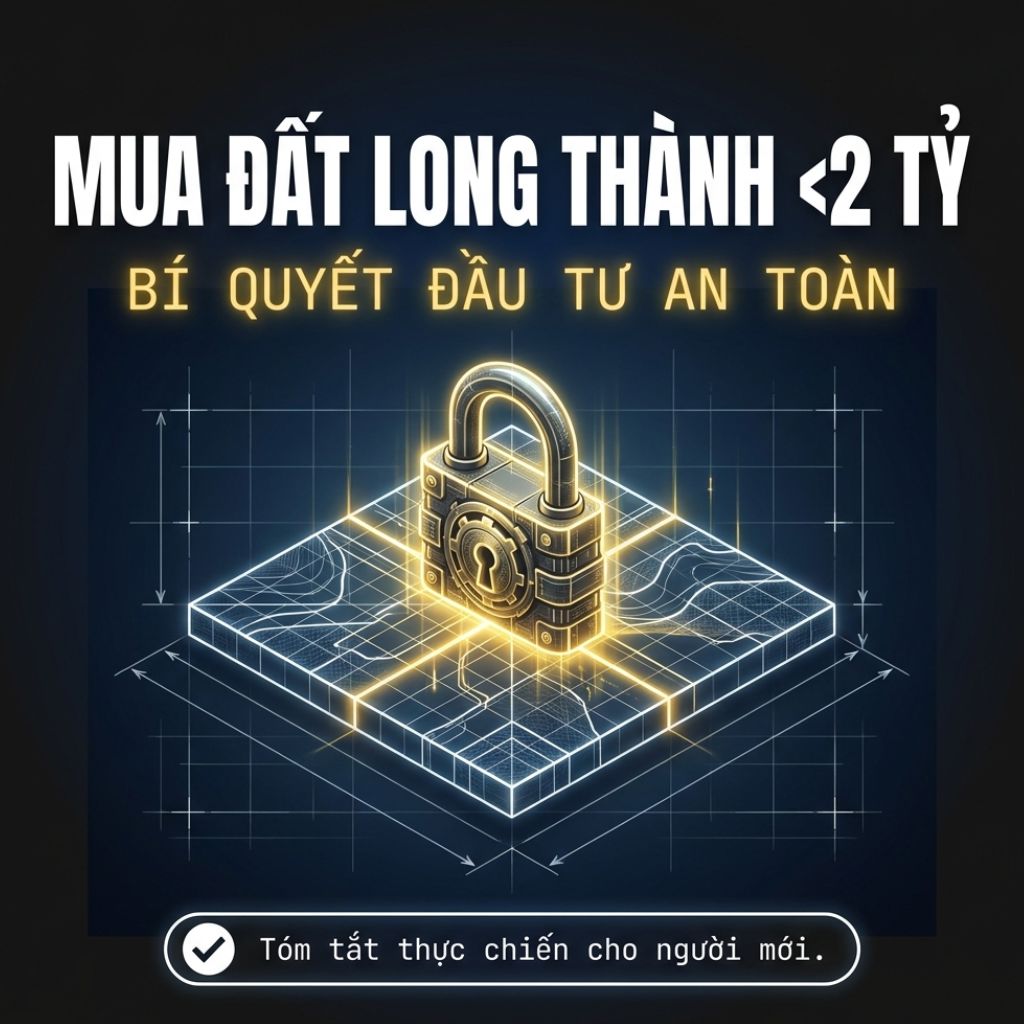 MUA ĐẤT LONG THÀNH DƯỚI 2 TỶ NÊN KIỂM TRA GÌ TRƯỚC KHI ĐẶT CỌC?