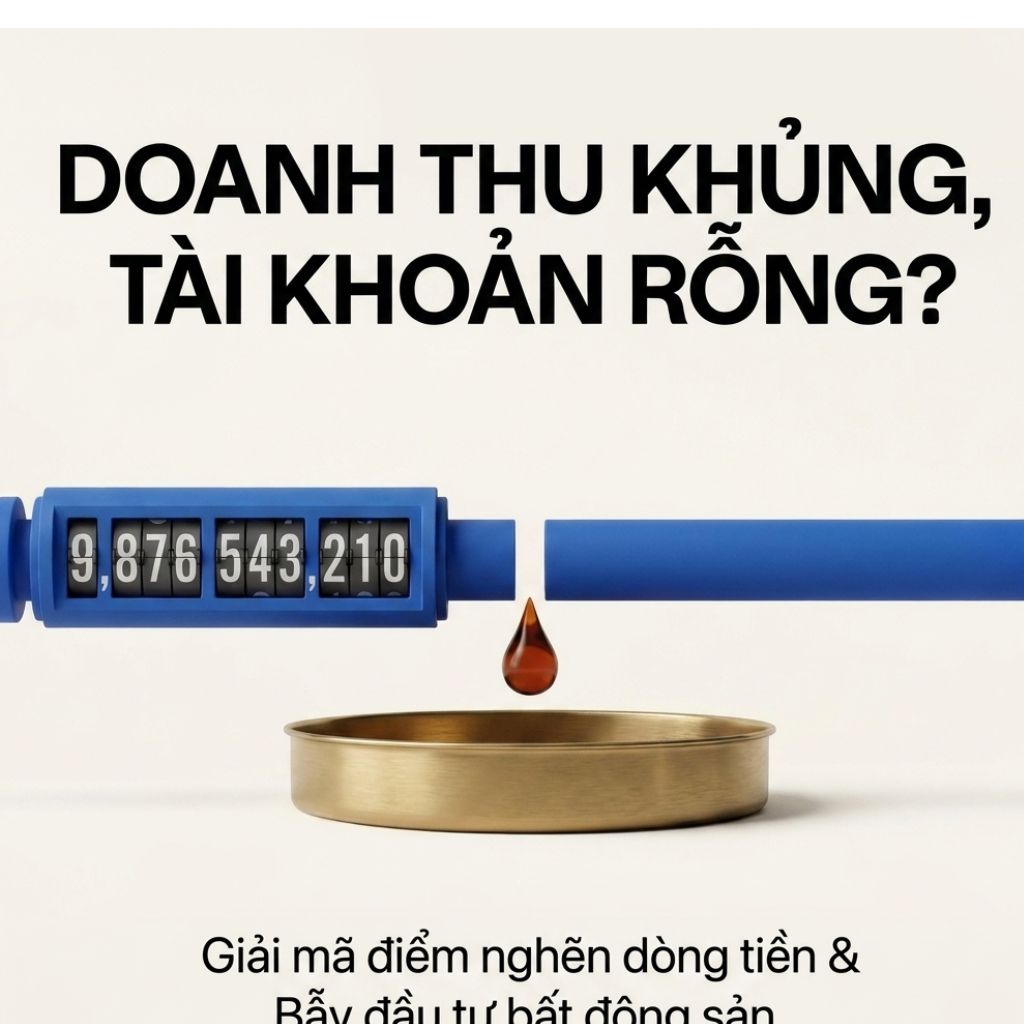DOANH THU TỐT NHƯNG VẪN THIẾU TIỀN: CẨM NANG NHÌN LẠI TIỀN MẶT TRƯỚC KHI ĐẦU TƯ