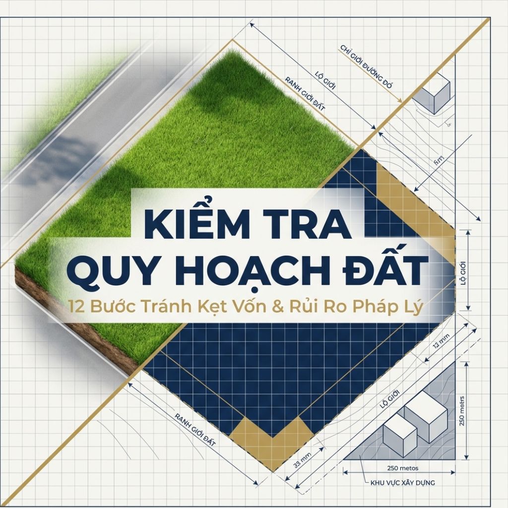 KIỂM TRA QUY HOẠCH ĐẤT TRƯỚC KHI MUA: NHỮNG BƯỚC TRÁNH MẤT TIỀN VÌ PHÁP LÝ
