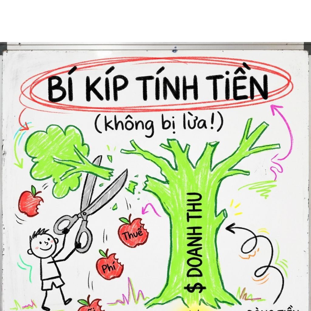 BẢNG TÍNH DÒNG TIỀN RÒNG TÀI SẢN NGHỈ DƯỠNG CHO THUÊ: CÁCH TÍNH DỄ HIỂU TỪ A-Z