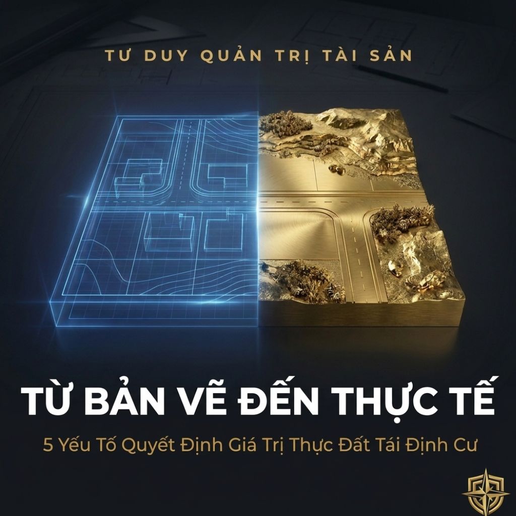 5 YẾU TỐ QUYẾT ĐỊNH GIÁ TRỊ THỰC KHI TÌM NƠI BÁN ĐẤT TÁI ĐỊNH CƯ QUANH DỰ ÁN LỚN