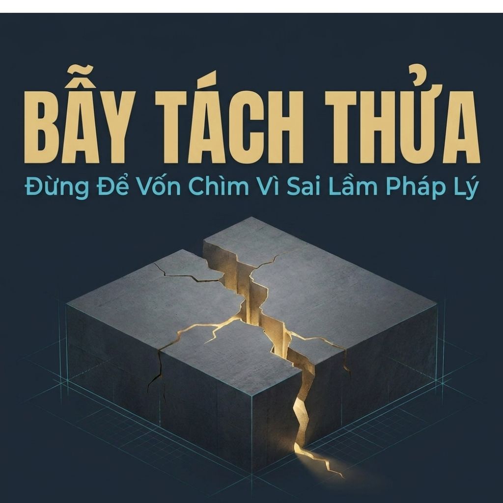 TÁCH THỬA ĐẤT: CÁCH TRA QUY ĐỊNH DIỆN TÍCH TỐI THIỂU NHANH VÀ ĐÚNG ĐỂ TRÁNH MUA NHẦM TÀI SẢN