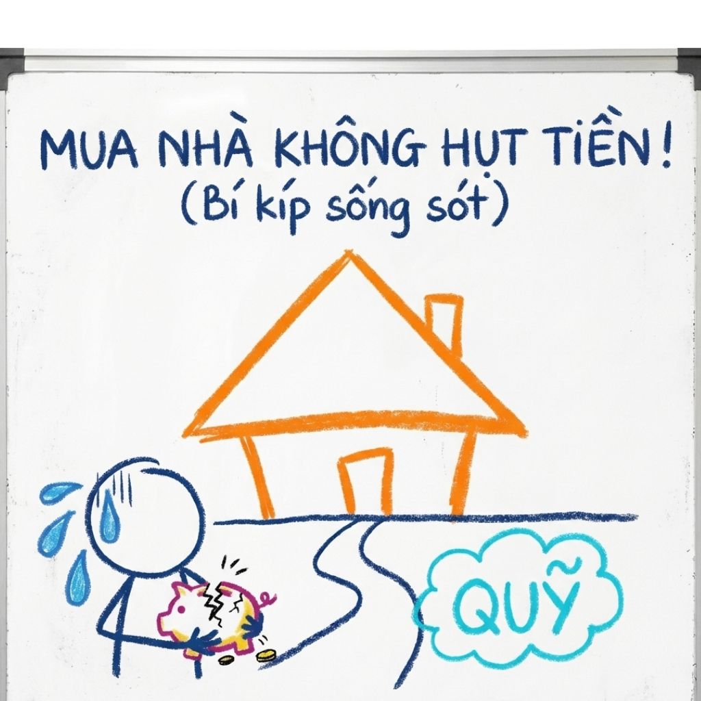 CẨM NANG XÂY QUỸ DỰ PHÒNG TRƯỚC KHI MUA NHÀ ĐỂ KHÔNG HỤT DÒNG TIỀN