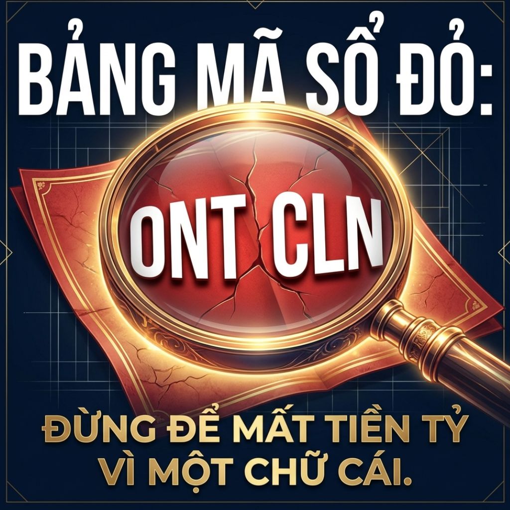 BẢNG KÝ HIỆU LOẠI ĐẤT ONT, ODT, CLN, HNK…: CẨM NANG ĐỌC HIỂU SỔ ĐỎ ĐỂ TRÁNH MUA NHẦM ĐẤT