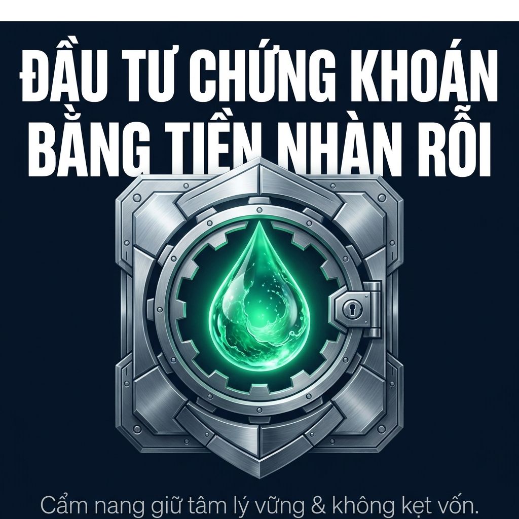 ĐẦU TƯ CHỨNG KHOÁN BẰNG TIỀN NHÀN RỖI: CẨM NANG GIỮ TÂM LÝ VỮNG VÀ KHÔNG KẸT VỐN