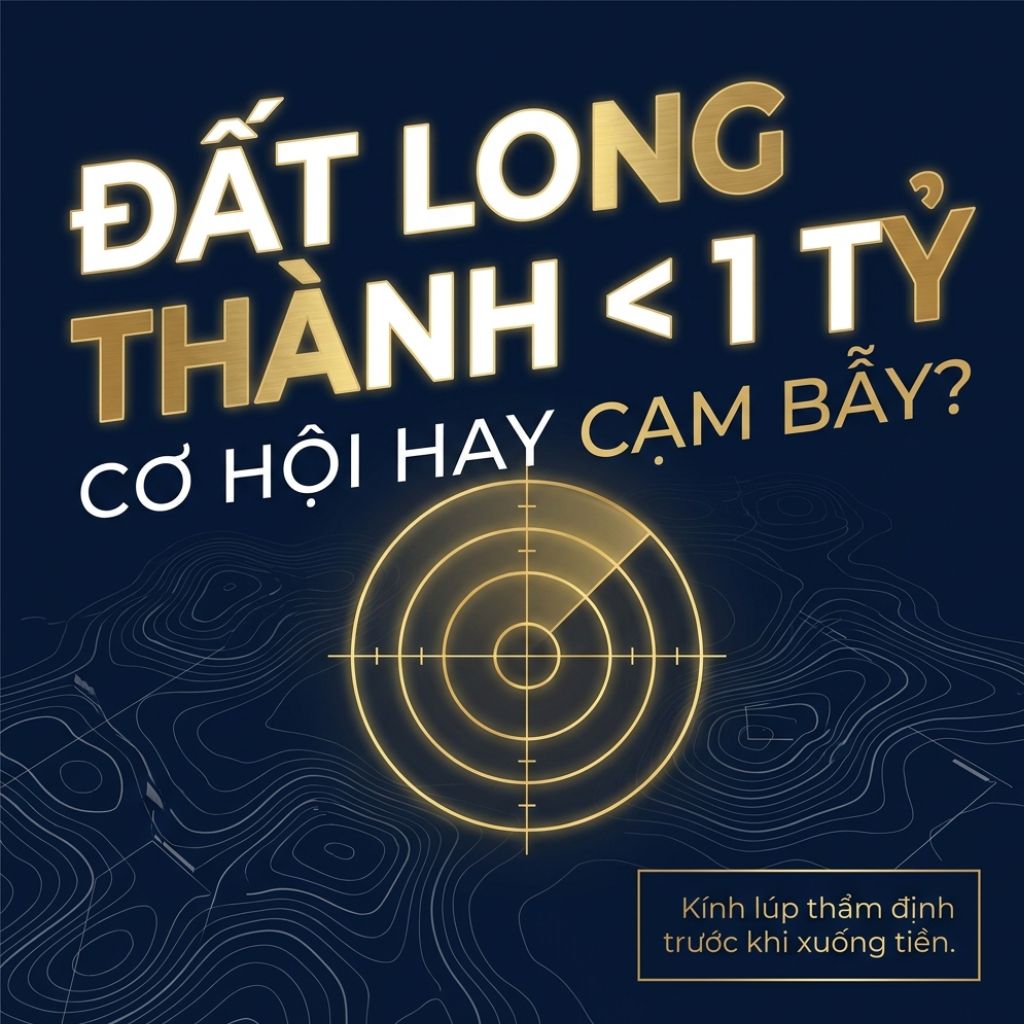 MUA ĐẤT LONG THÀNH DƯỚI 1 TỶ: 7 ĐIỀU PHẢI KIỂM TRA TRƯỚC KHI ĐẶT CỌC