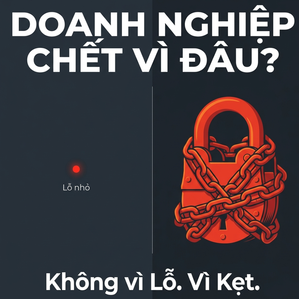 VÌ SAO NHIỀU DOANH NGHIỆP KHÔNG CHẾT VÌ LỖ, MÀ CHẾT VÌ CỐ ĐẦU TƯ THÊM QUÁ LÂU?