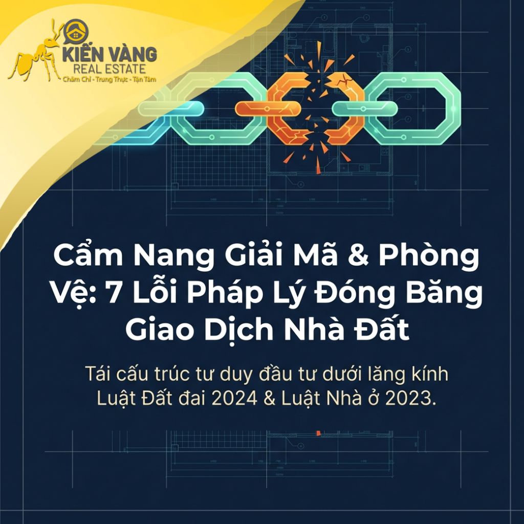 NHỮNG LỖI PHÁP LÝ KHIẾN GIAO DỊCH NHÀ ĐẤT BỊ NGHẼN Ở KHÂU CÔNG CHỨNG VÀ SANG TÊN