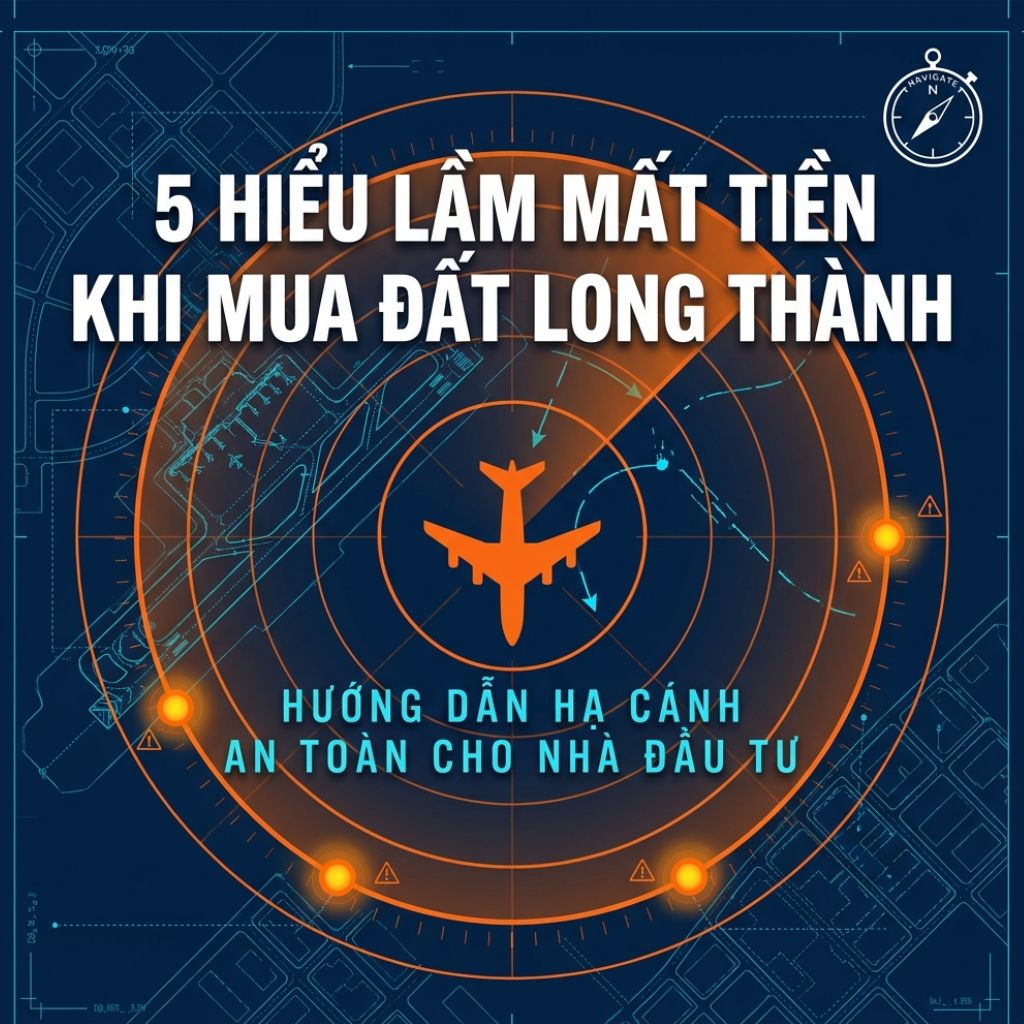 Những Hiểu Lầm Thường Gặp Khi Mua Đất Long Thành Khu Vực Gần Sân Bay