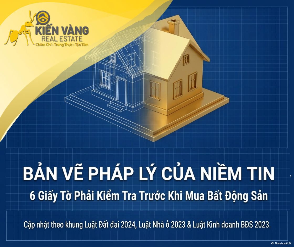 6 GIẤY TỜ PHÁP LÝ PHẢI KIỂM TRA TRƯỚC KHI MUA BẤT ĐỘNG SẢN